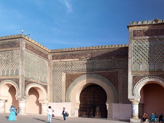 Bab Mansour in Meknès
