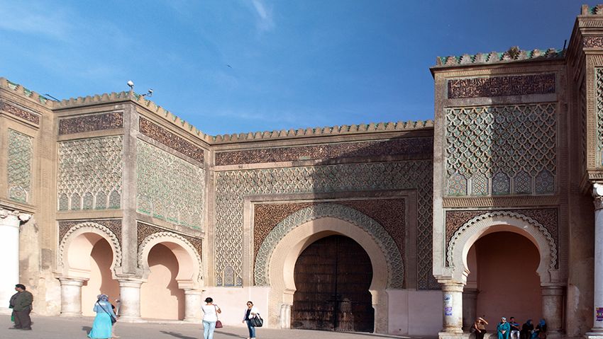 Bab Mansour in Meknès